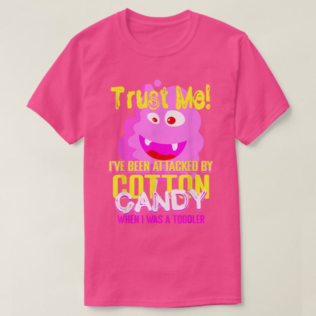 Elak Cotton Candy Floss Småbarn T Shirt (Design framsida)