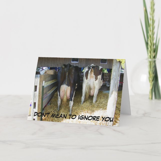 Elak INTE IGNORE DIG PÅ 40:e Kort (Framsida)