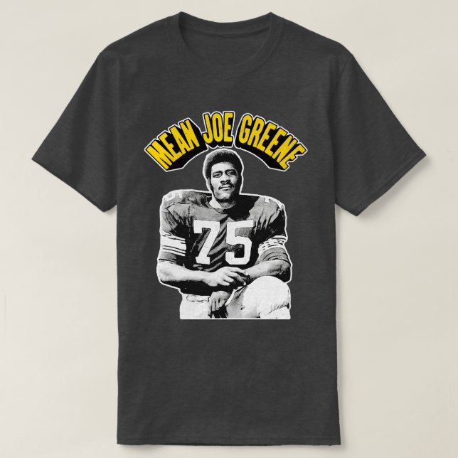 Elak Joe Greene Retro Fläkt Design T Shirt (Design framsida)