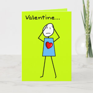 Elak- och sval Valentine Card Helgkort