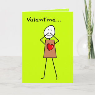Elak- och sval Valentine Card Helgkort