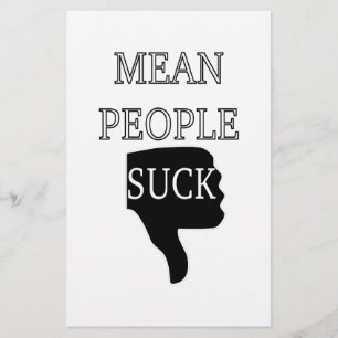 Elak People Suck Brevpapper