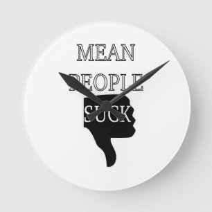 Elak People Suck Rund Klocka