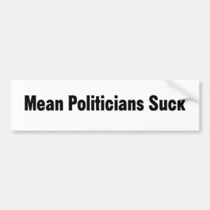 Elak Politikar Suck Bildekal