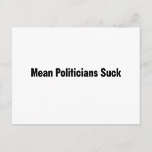Elak Politikar Suck Vykort