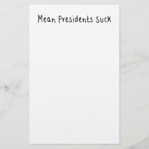 Elak Presidents Suck Brevpapper