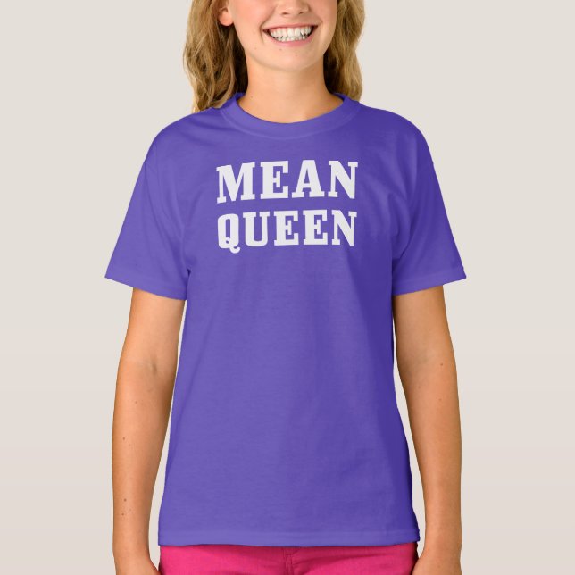 Elak Queen Girls Basic American Apparel T-shirt (Framsida)