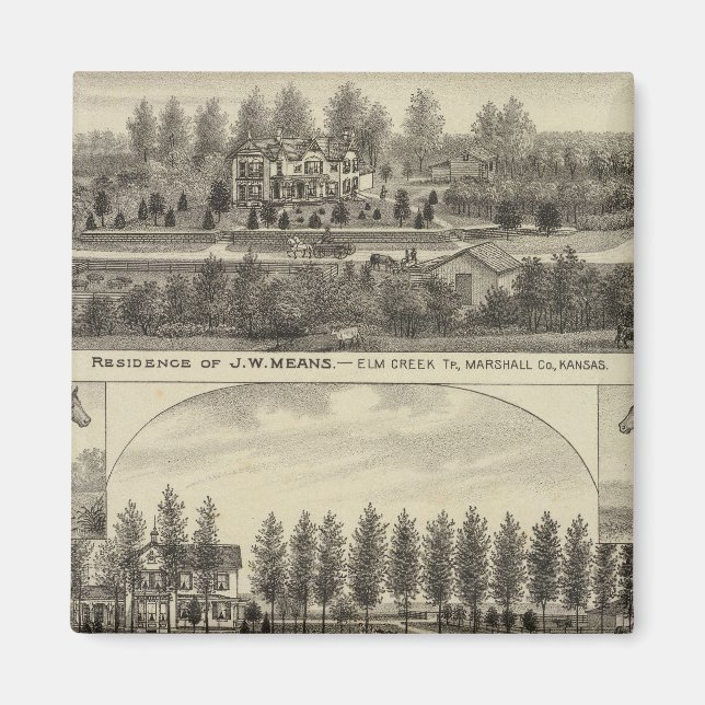 Elak, regnbåge och Sabins i Kansas Magnet (Framsidan)