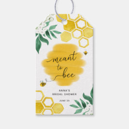 Elak till Tacken Bee Möhippa Presentetikett