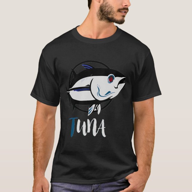 Elak tunfisk t shirt (Framsida)