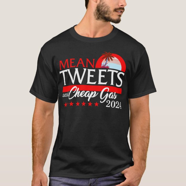 Elak Tweets and Billigt Gas 2024 Shirt, talman T Shirt (Framsida)