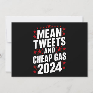 Elak Tweets and Billigt Gas Donald Trump 2024 Inbjudningar