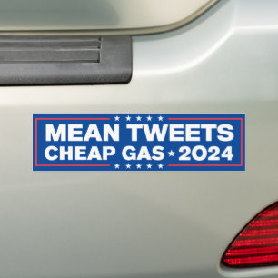 Elak Tweets Billigt Gas Trump 2024 Bildekal