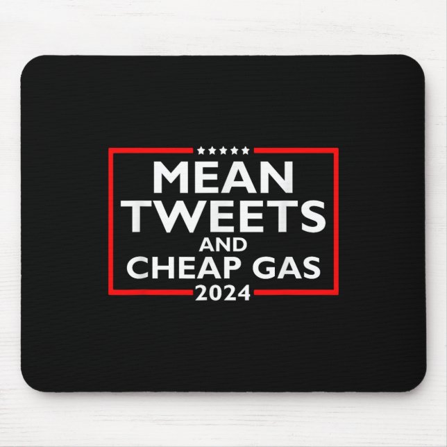 Elak-tweets och Billigt Gas Funny 2024 Pro-trump E Musmatta (Framsidan)