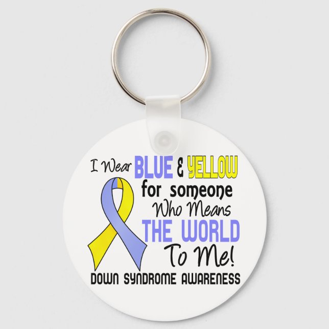 Elak World to Me 2 Down Syndrome Nyckelring (Framsida)