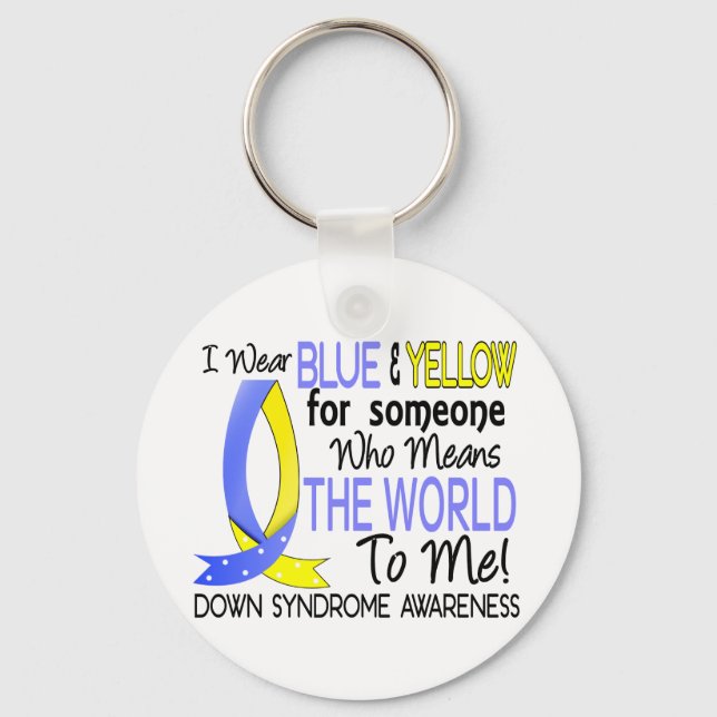 Elak World to Me Down Syndrome Nyckelring (Framsida)