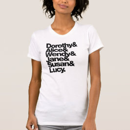 elaka flickor tee