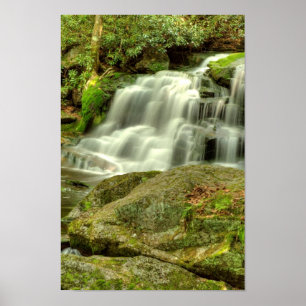 Elakala Falls #2, Väster Virginia Poster