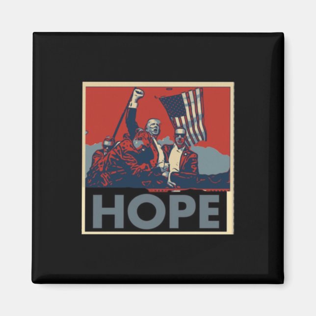 Elaken hoppas på Amerika. Vi kommer att göra Ameri Magnet (Framsidan)