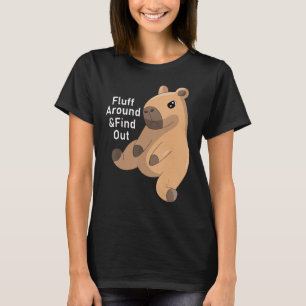 Elaket Capybara Capy är lustigt. T Shirt