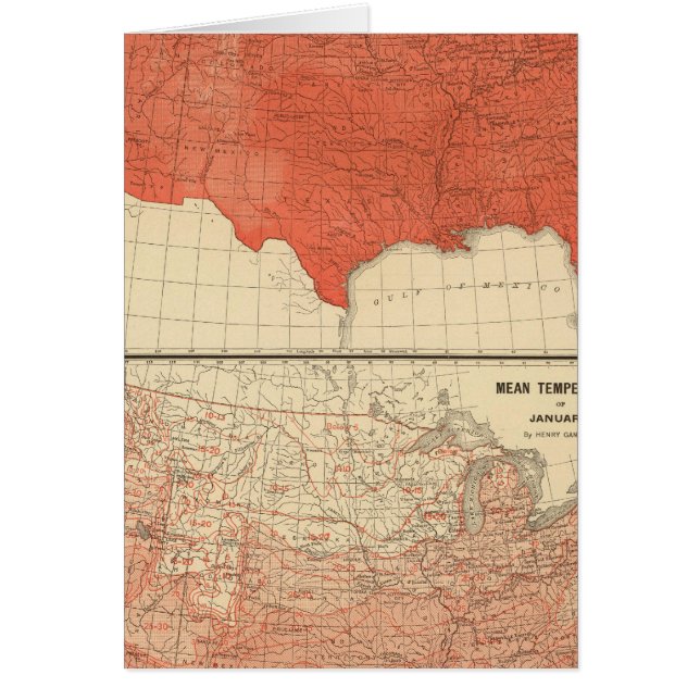 Elakets temperatur hälsningskort (Framsidan)