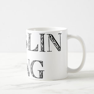 Elakt trollkung kaffemugg