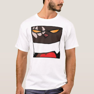 Elakt trollkungansikte tee shirt