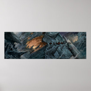 Elakt trollTownbegrepp - bana Poster