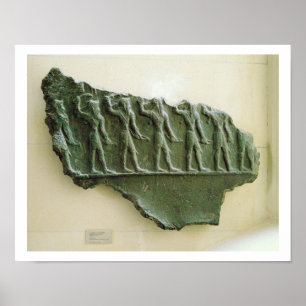 Elamitkrigare, Susa, Iran, Elamit Poster