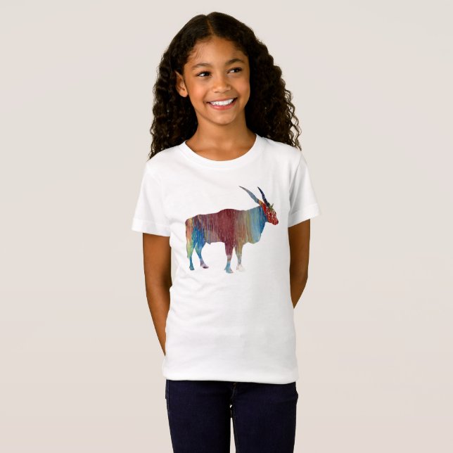 Eland antilop t-shirt (Hel framsida)