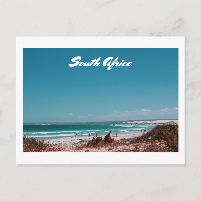 Elands Bay South Afrika Surfa Surfing Vykort (Framsida)