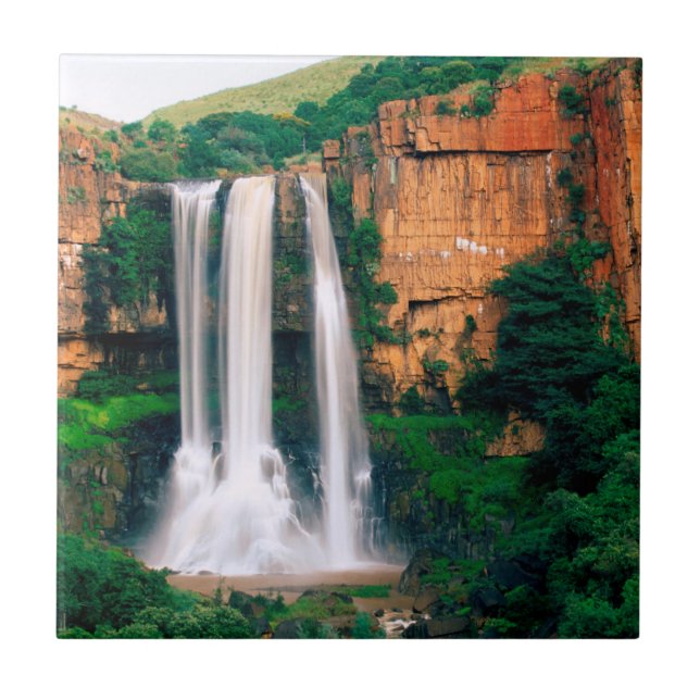 Elands River Falls, Mpumalanga, Sydafrika Kakelplatta (Framsidan)