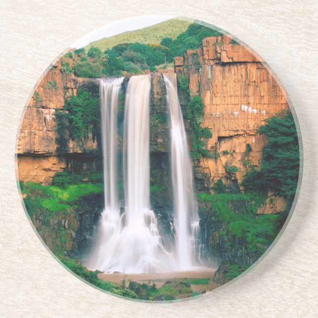 Elands River Falls, Mpumalanga, Sydafrika Underlägg Sandsten (Framsidan)