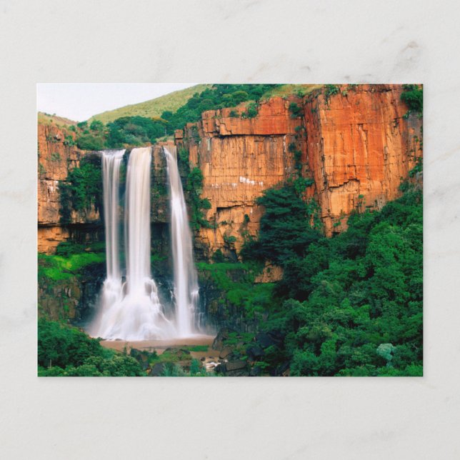 Elands River Falls, Mpumalanga, Sydafrika Vykort (Framsida)