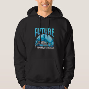 Elasmobrankolog Elasmobrancholog, nybörjare, Shark Hoodie