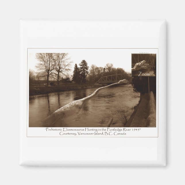 Elasmosaurus Gifts Magnet (Framsidan)