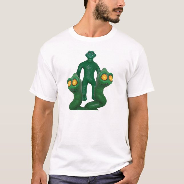 ElasticitetsArmstrong monster och elasticitetsorm T-shirt (Framsida)