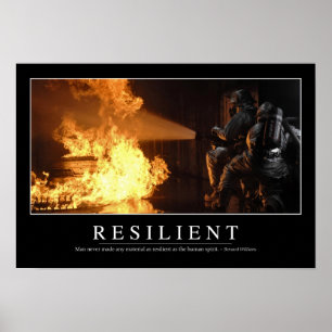 Elastiskt: Inspirera citationstecken Poster