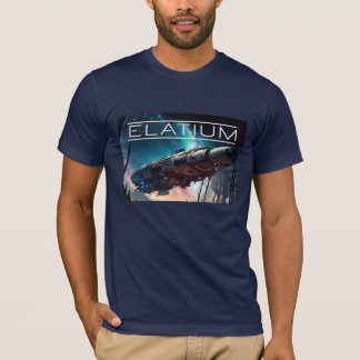 Elatium Band Spaceship Manar mot T-shirt