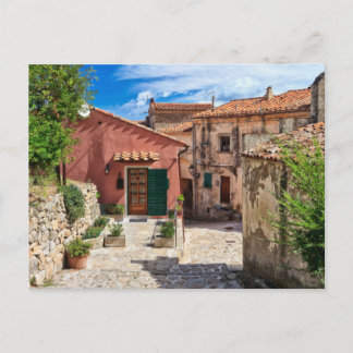 Elba Island - vy i Marciana Vykort