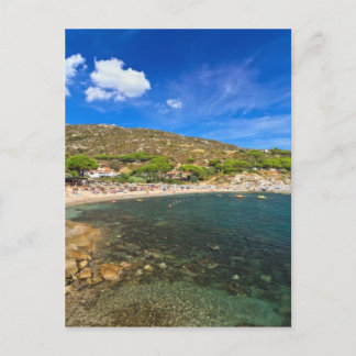 Elba-ön - stranden i Seccheto Vykort