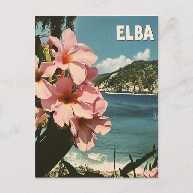 Elba Vintage Vykort (Framsida)