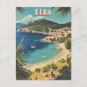 Elba vintage vykort