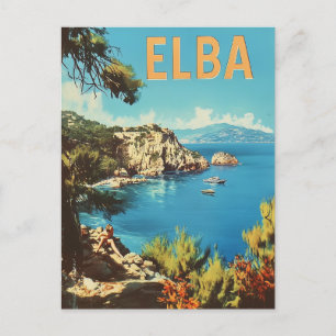 Elba Vintage Vykort