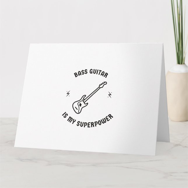 Elbas är min superkraft kort (Framsida)