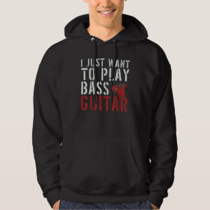 Elbasist Basgitarrist Musik Hoodie