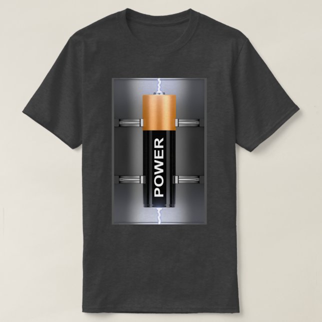 Elbatteri T Shirt (Design framsida)