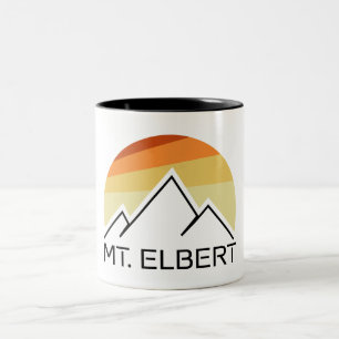 Elbert Colorado Retro Två-Tonad Mugg