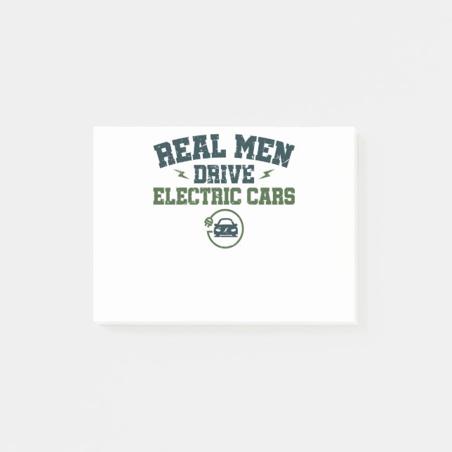 Elbilar i realManar Post-it Block (Framsida)