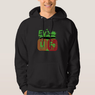 Elbilsliv Periodiska Systemet Elkraft Fordon Hoodie